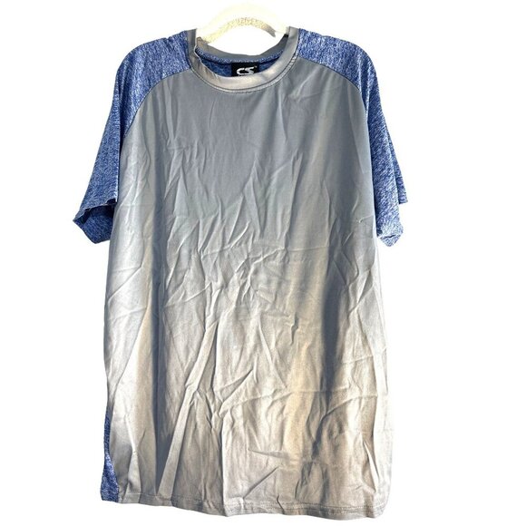 CS Sport Mens T-Shirt Blue/Gray Size XL - Picture 1 of 5